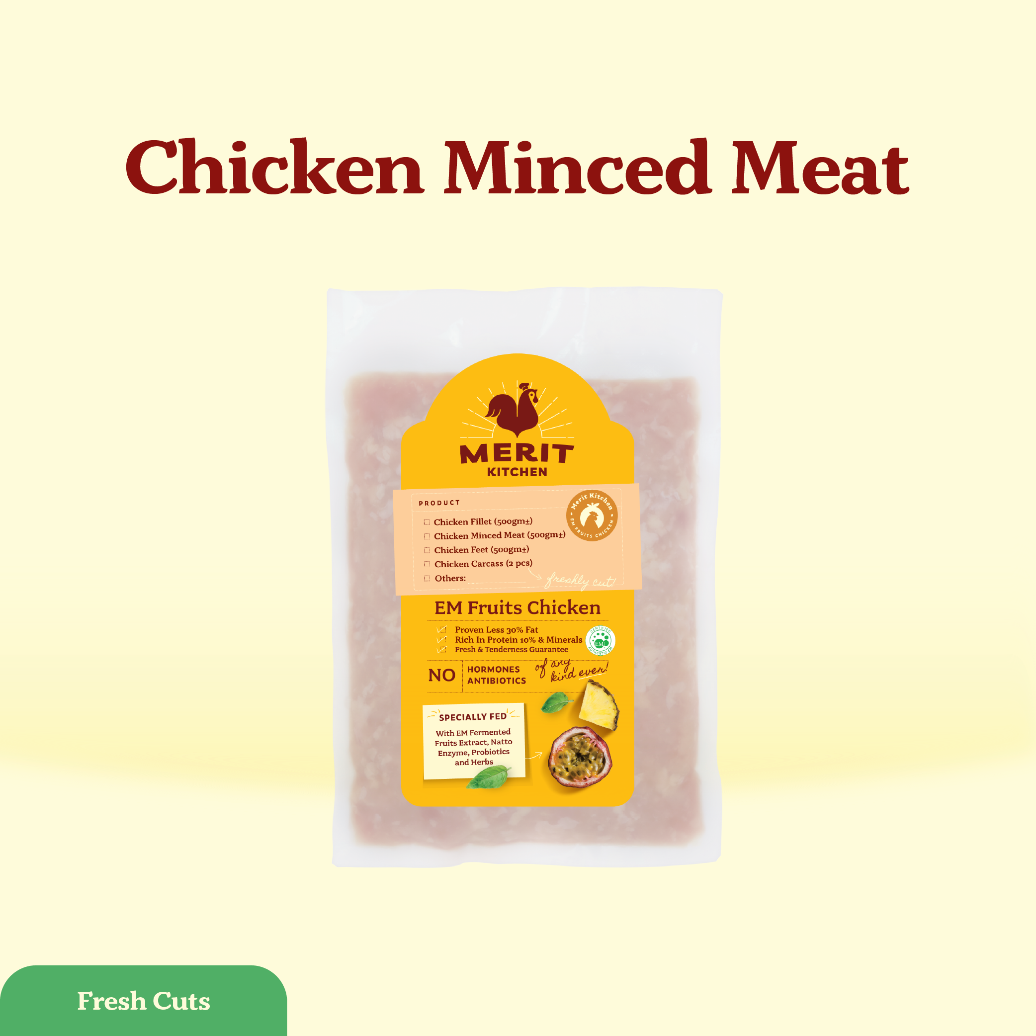 Mazzraty Fresh Chicken Minced Meat 500g